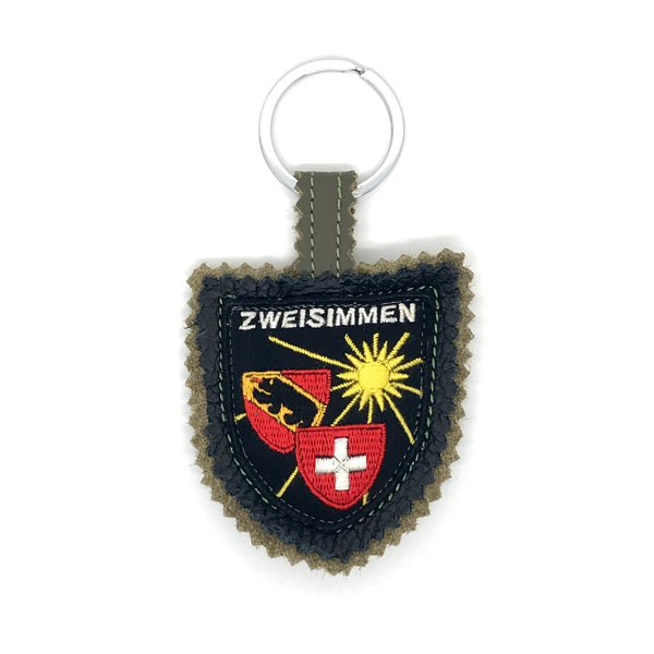 Vintage-Anhänger 'Zweisimmen'